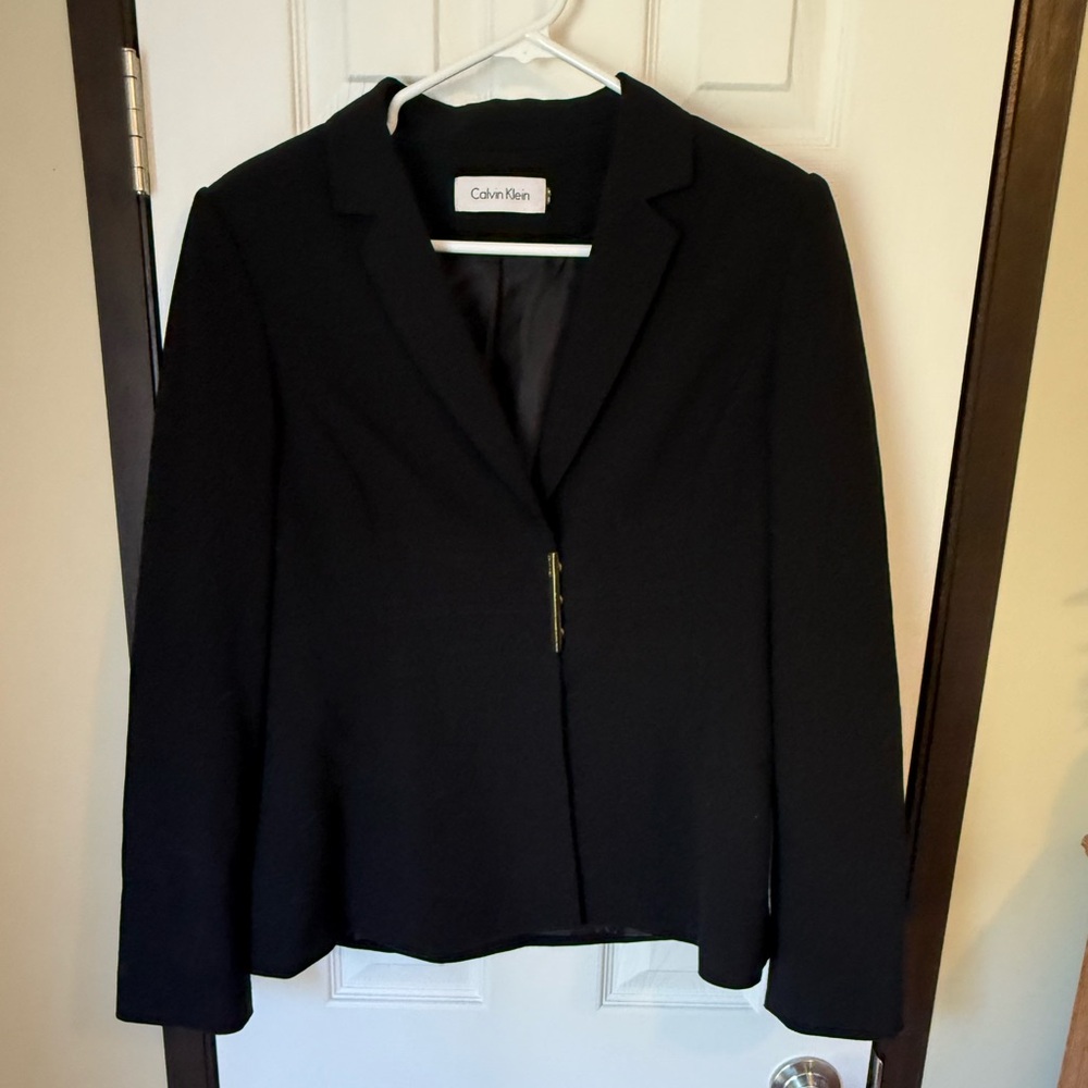 Calvin Klein Elegant Black Outerwear